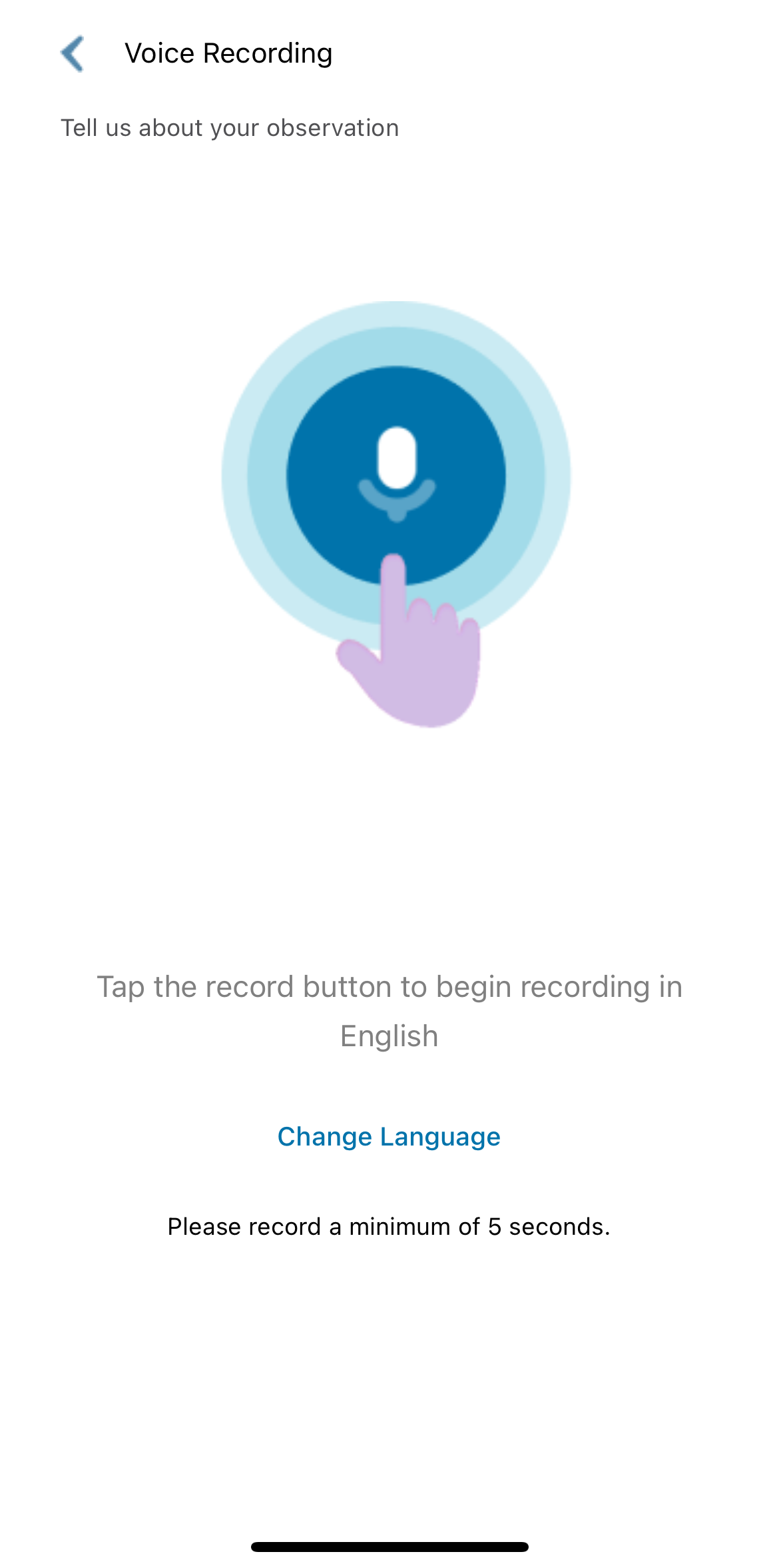 Record audio